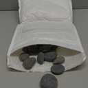 DALTACK 30 Pcs Large Rocks for Painting, Natural River Rocks, Flat River Rocks, 2-3 Inches Stones for Arts & Crafting