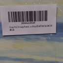 Ocean Sunset Wall Art Large Framed Canvas 40L" x 20W" Blue Seascape Painting