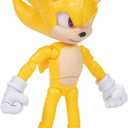 Sonic The Hedgehog 3 Movie Action Figures - 5-Inch Super Collector Toy Figure, Highly Articulated for Boys & Girls - Officially Licensed 3 Movie Product