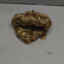 Wiginway Short Layered Shaggy Wavy Wigs Full Synthetic Capless Wigs White Women Blonde with Highlights