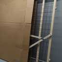 MYPET Wire Mesh Dog Gate: 29.5"-40" Wide, Pressure Mounted with No Tools; Expandable, Durable Pet Gates for Doors and Hallways, 37" Tall, Made with Sustainable Hardwood