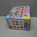 12 Colors Tie Dye Kit, Tie Dye Set for Kids, Pre-Filled Tye Dye Bottles, Non Toxic Permanent Fabric Dye Art Set, Easy DIY Fabric Art - Create Fun