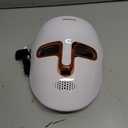 SDKWDH Red Light Photon Facial Mask, Wireless Rechargeable & Ergonomic Design with NIR, Portable for Home & Travel, Gold