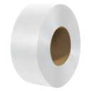 VEVOR Packaging Polypropylene (PP) Strapping Roll, 9900' Length x 1/ 2" Width x 0.03" Thickness, 243 lbs Break Strength, Heavy Duty Banding Pallet Strap Coil, Portable Strong Packing Straps, White