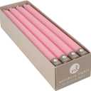 Northern Lights Candles - Premium Tapers 12" 12PK - Soft Pink - 72800