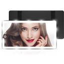 Led Car Sun Visor Vanity Mirror, Upgraded Car Mirror with Lights,Large Dimmable Light up Vanity Makeup Mirror for Car,Rechargeable Universal Rear View Mirror for Car Visor