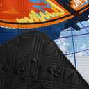 Outdoor Picnic Blanket,Portable Sandproof Waterproof Picnic Mat,Painted Basketball Printed Camping Beach Mat for Sand and Wet Grass Hiking (Painted Basketball S) (S)