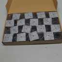 32 Pcs Square Chair Leg Floor Protectors for Hardwood Floors, Silicone Felt Furniture Leg Pads caps Covers, Floor Protectors for Chairs, Anti-Scratch & Noise-Reducing (XL Fits: 1-1/2" to 1-7/8")