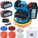 Cordless Car Buffer Polisher,6 IN Portable Polishing Machine Kit for Car
