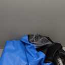 VOFiTNY Gymnastics Tumbling Equipment Air Barrel Inflatable Octagon Tumbler Roller Back-bend Trainer Cheerleading Without Pump (3.3'L x 2'D, Blue/Black No Pump)