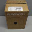 QUAXWELL 1.5L Electric Kettle Stainless Steel, Double Wall Cool Touch Teapot, Fast Boil,5 Temperature Control, LED Display, Auto ShutOff, BPAFree,Keep Warm Function, Ideal for Tea & Coffee,Black