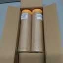Painter's Pre-Taped Masking Paper and Masking Tape in one Kraft Paper Roll 18" x 50 Feet(Each roll) Paper is PRE-Folded Painters Paper with Tape 2 Pack