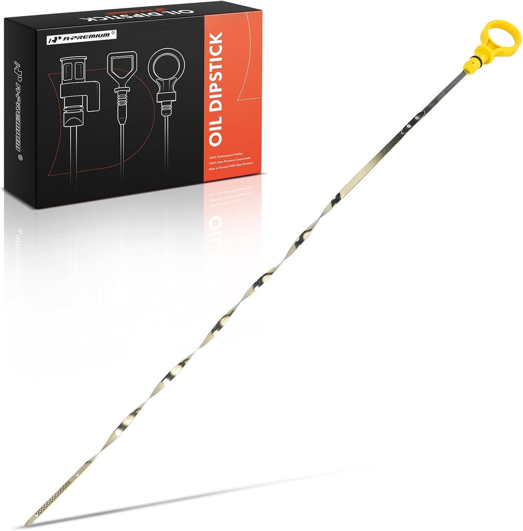 A-Premium 4.6L 8 Cyl Engine Oil Dipstick Compatible with Ford F-150 F150, Explorer, Explorer Sport Trac & Mercury Mountaineer, 2009 2010, Engine Oil Measuring Rod Dip Stick