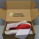 Amazon Essentials Womens Casual Lace Up Platform Sneakers (12, Red)