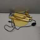 Gold Floor Lamp for Living Room, Bedroom, Mid Century Modern Standing Lamp with Remote, Dimmable Brass Tall Lamp Glass Lamp Vintage Retro Arc Floor Lamps Flower Floor Light Boho Bohemian