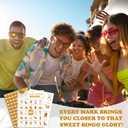 3 x Baby Shower Bingo Game, Boho Sunshine Bingo Cards Set, Sunshine Gender Reveal Party Bingo Supplies for Adults, Family Friends Activities Favors Decorations for 24 Player, 03