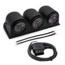 OBDII 52MM 7 Color Backlight Gauge (Water Temp 100-280℉+RPM+Voltage)