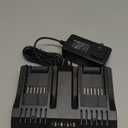 WA3875 Replace Worx 20v Lithium Battery Charger Compatible with Worx 20v Batteries Wa3757 Wa3578 WA3525 Wa3522 WA3544