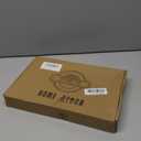 Spsyrine White Bathroom Vanity Tray with Handles for Dresser Tops, Countertop, Perfume Decorative Tray, 11.8 * 7.87 *1.37