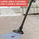 Cordless Vacuum for Milw-auke 18V Battery, Handheld Vacuum Cleaner Stick Vacuum Shop Vac for Home Car Hardwood Floor Carpet with Washable HEPA Filter 125AW(No Battery)