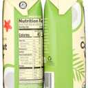 365 by Whole Foods Market, Organic Coconut Water, 100% Pulp-Free Juice, 16.9 Fl Oz per Carton, Pack of 4 (EXP 03/20/27)