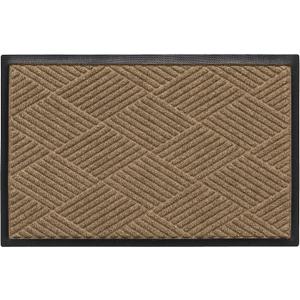WaterHog Diamonds Front Door Mat Indoor Outdoor Entrance, All-Weather Mats