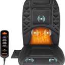 Mynt Heated Massage Chair Pad, Back Massager with Heat, Massage Seat Cushion with 5 Vibration Motors, Gifts for Christmas
