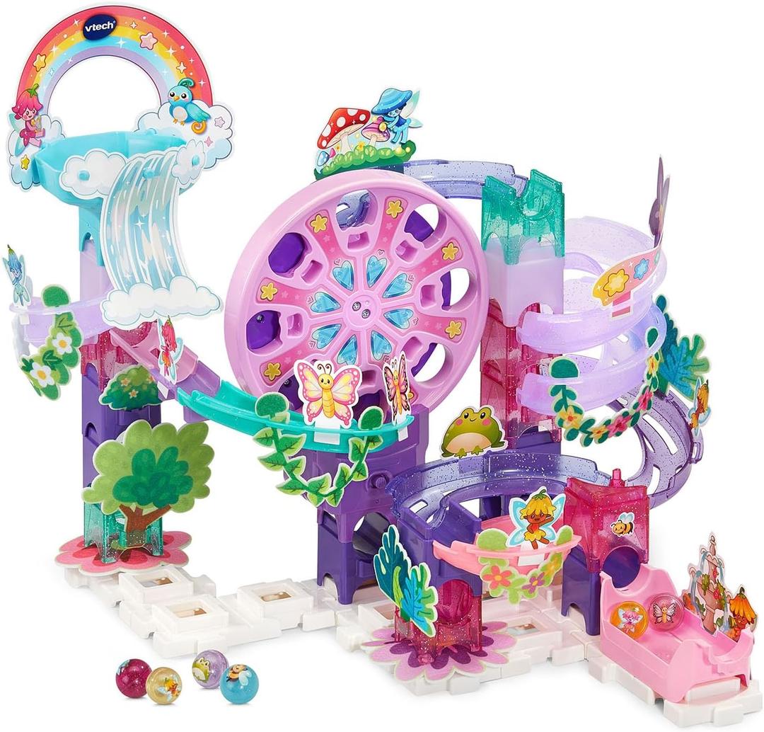 VTech Marble Rush Magic Fairyland Playset with Electronic Ferris Wheel