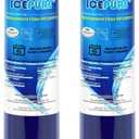 ICEPURE RFC6600A Compatible with EDR3RXD1 Refrigerator Water Filter, 4396841, Everydrop Filter 3, 4396710, Kenmore 9030, 9083, 46-9083, 46-9030,2PACK