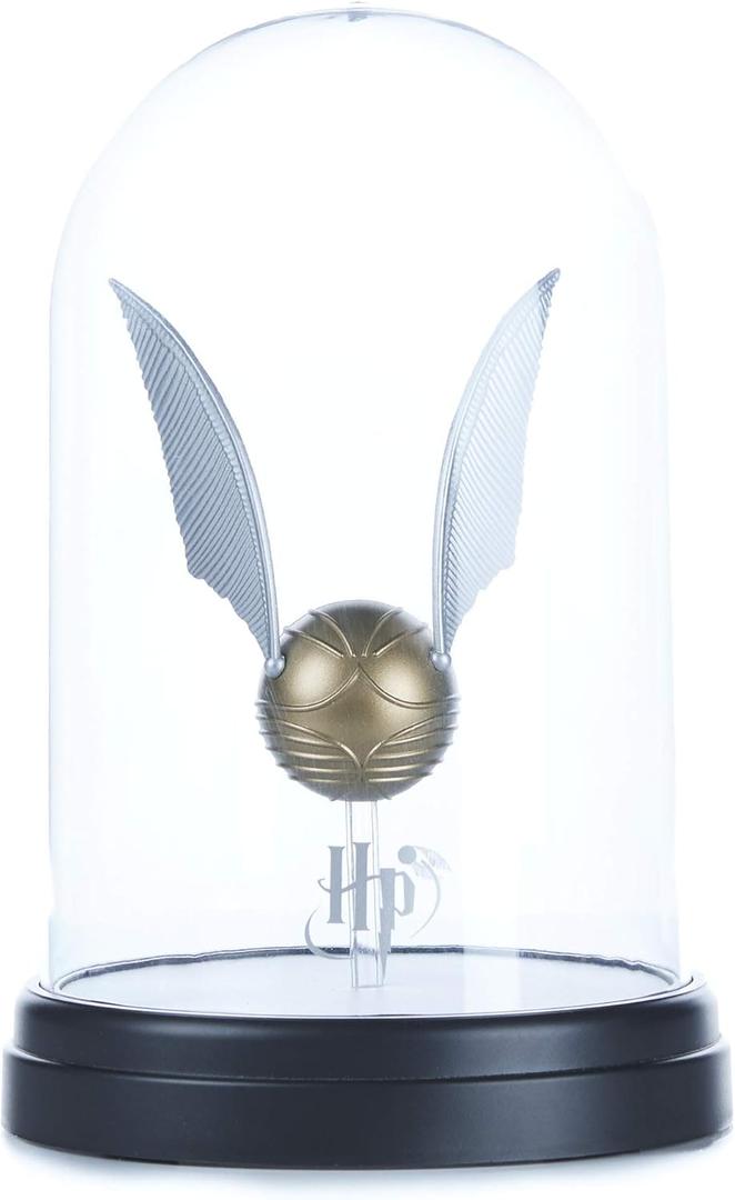 Harry Potter Levitating Golden Snitch Light, Touch Activated Desk Lamp Accessories, Officially Licensed Harry Potter Decor Gifts & Collectibles