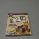 Ghost Choco Chip Cookie Dough Protein Bar, 20g Protein, 4 ct, 9.2 oz | 2g Sugar, 250 Calories per Dual-Bar Pack, Caramel & Crisp Cookie Layers, Chocolatey Coating, Gym Bag Ready (EXP 09/26/26)