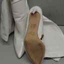 Elisabet Tang 4 inch Women's Knee High Long Boots, Stiletto Tall Pointed Toe Heeled Boot Leather Suede Comfortable Sexy (9.5)