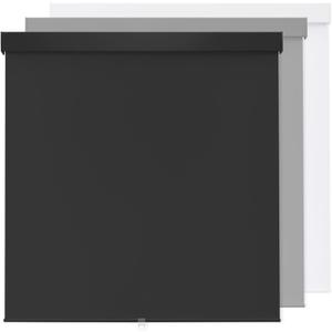 100% Blackout Roller Shades Cordless Blinds for Indoor Windows,Free-Stop Window Shades Pull Down,Thermal Insulated Fabric UV Protection,Blackout Window Guard Blinds for Home,Office,Black,23" W x 72" H