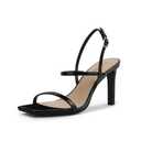 Modatope Womens Sandals Open Toe Strappy Sandals Ankle Strap High Heel Sandals for Women.9.5