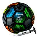 Franklin Sports Mystic Kids Soccer Ball  Size 4 Youth Soccer Ball  Soft Cover  Great for Kids and Toddlers  Air Pump Included