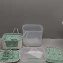 Momcozy Bottle Sterilizer and Dryer, Modular Nesting Space Saving Design, 6 Bottles Capacity, 4 in 1 Compact Sterilizer for Baby Bottles, Breast Pump Parts & Newborn Essentials, Drying Rack Included