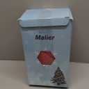 Malier Christmas Tree Collar, 36’’ Knit Xmas Tree Collar, Christmas Tree Collars for Artificial Trees, 11" Extra Tall Tree Stand Base Cover Ring Skirt for 8 ft 11 ft Tree (Red, 11''H × 36" W)