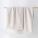 YiLUOMO Lime White Hand Towels Set of 2 Herringbone Striped Weave Pattern Ultra Absorbent 100% Cotton Super Soft Hand Towel for Bathroom 13 X 29 Inch