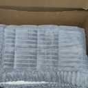 Couch Cover for Dogs Washable, Fuzzy Pet Couch Covers for 3 Cushion Sofa Pet Friendly, Non Slip Sofa Cover (Light Blue-Grey, 27.6" x 70.9"/70 x 180cm)