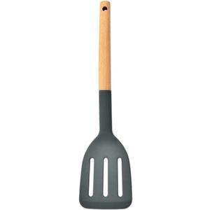 Silicone Cookware Set Kitchen Utensils Accessories Spatula Serving Soup Spoon Baking Set Non Stick Cooking Appliances Pot Set (Leak Shovel)