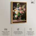 Art Remedy Floral Still Life Canvas, 24" x 36", Gold Frame, Blossoms of Nostalgia, 37"L x 25"W