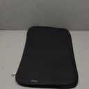 Laptop Sleeve 17.3 Inch Foldable Slim Case Lightweight Bag Notebook Computer Carrying Flip Cover (Black)