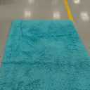 Ophanie Teal Rugs for Bedroom Living Room, Fluffy Fuzzy Furry Carpet, Plush Soft Shaggy Bedside Indoor Floor 4x6 Area Rug for Kids Girls Boys Baby Teen Dorm Nursery Home Decor Aesthetic