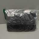 Arotive Luxury Bathroom Rugs 24x16, Extra Soft Thick Absorbent Shaggy Chenille Bath Rugs, Non-Slip Machine Wash Dry, Bath Mats for Bathroom Floor, Tub and Shower, Home Decor Accessories, Black