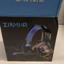ZIUMIER Gaming Headset for PC, PS4, PS5, Xbox One, Xbox Series S/X, Switch, Noise Canceling Microphone, Stereo Surround Sound, 3.5mm Wired Gaming Headphones