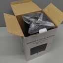 Microphone Isolation Shield, Foldable Mic Shield with Triple Sound Insulation, Reflection Filter with 3/8" and 5/8" Mic Threaded Mount