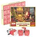 2024 Advent Calendar Puzzle-1008Pcs Christmas Advent Puzzle,Advent Calendar Family Games for Adults and Kids, Pack of 2