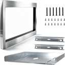 27 inch Stainless Steel Microwave Trim Kit for GMBS3068AF