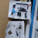 Sweetcrispy Counter Height Bar Stools Set of 2, 30 inch Height Stool Faux Leather Barstools with Back, Armless Kitchen Island Countertop Comfortable Modern Chairs with Metal Legs - Classic Black