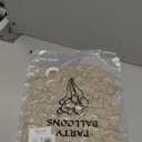 KAWKALSH 200pcs Sand White Balloons 5 Inch, Small Mini Latex Balloons for Party Birthday Baby Shower Anniversary Festival Arch Garland Decoration